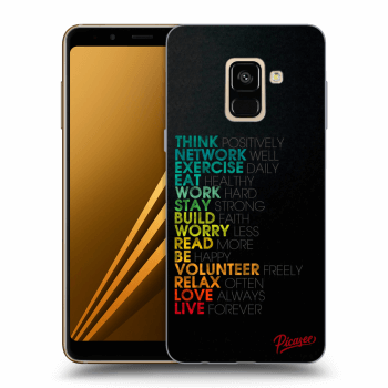 Obal pre Samsung Galaxy A8 2018 A530F - Motto life