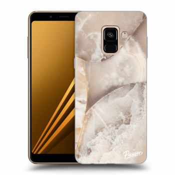 Obal pre Samsung Galaxy A8 2018 A530F - Cream marble
