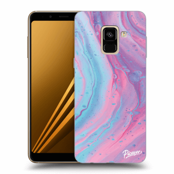 Obal pre Samsung Galaxy A8 2018 A530F - Pink liquid