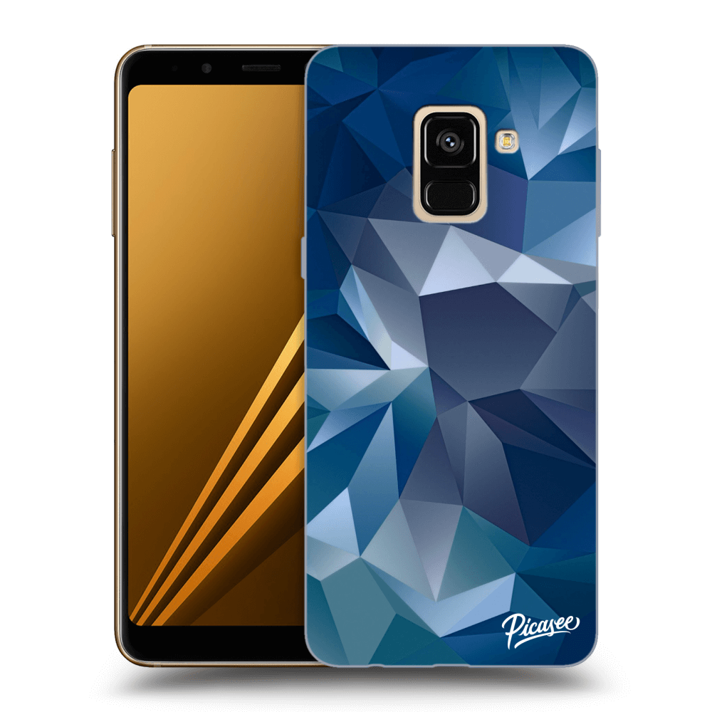Picasee silikónový čierny obal pre Samsung Galaxy A8 2018 A530F - Wallpaper