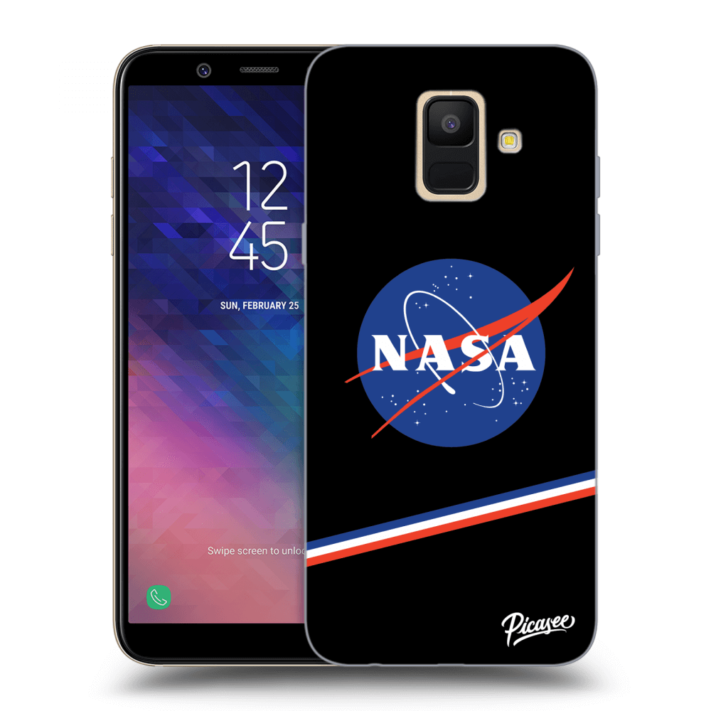 Picasee silikónový prehľadný obal pre Samsung Galaxy A6 A600F - NASA Original