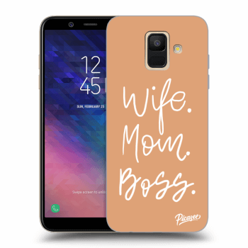 Obal pre Samsung Galaxy A6 A600F - Boss Mama