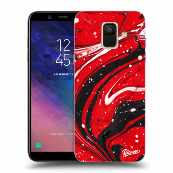 Obal pre Samsung Galaxy A6 A600F - Red black