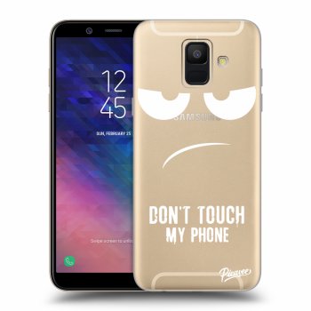 Obal pre Samsung Galaxy A6 A600F - Don't Touch My Phone