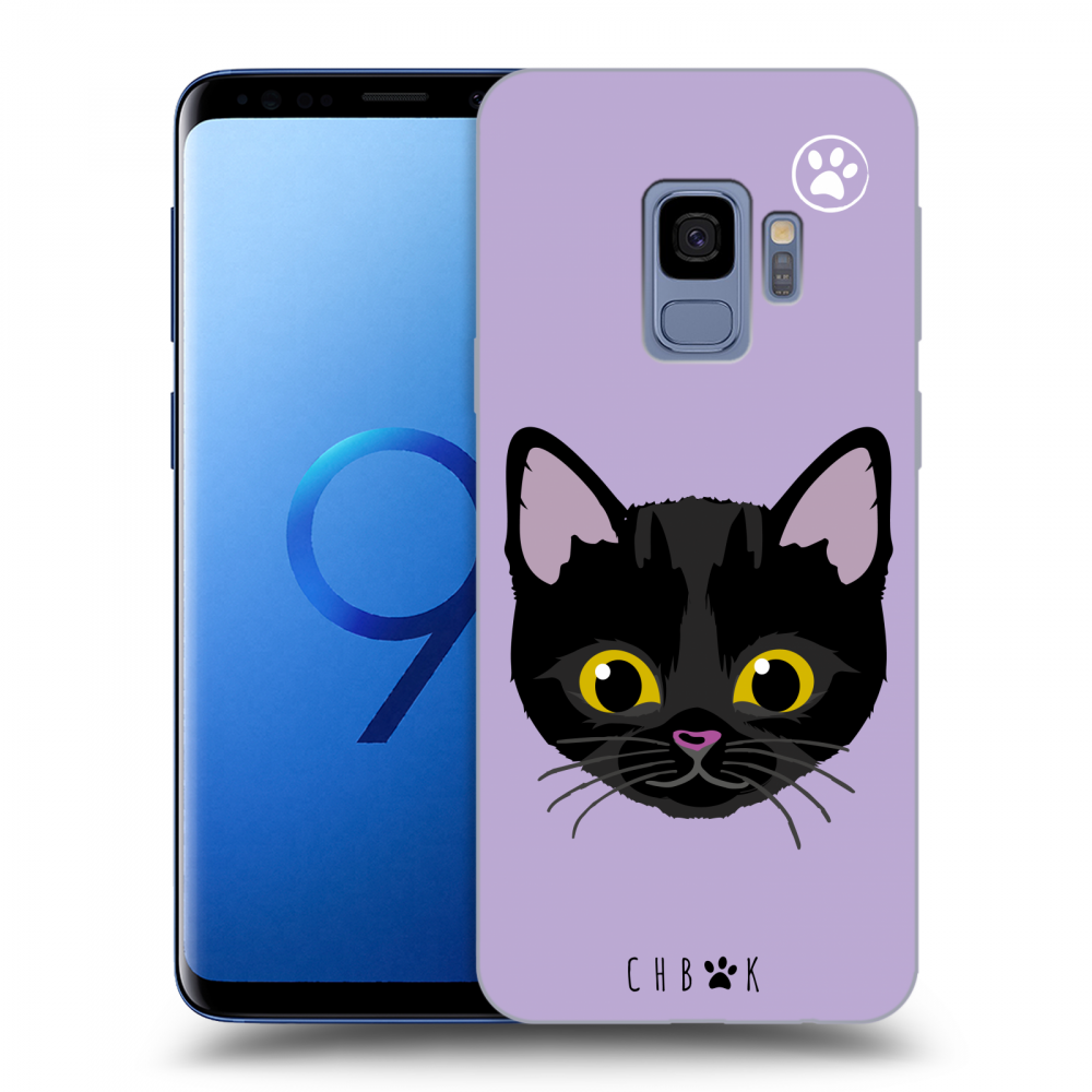 Picasee silikónový čierny obal pre Samsung Galaxy S9 G960F - Chybí mi kočky - Fialová