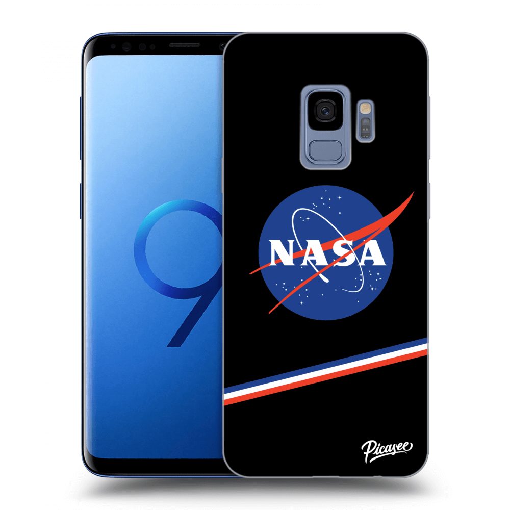 Picasee silikónový čierny obal pre Samsung Galaxy S9 G960F - NASA Original