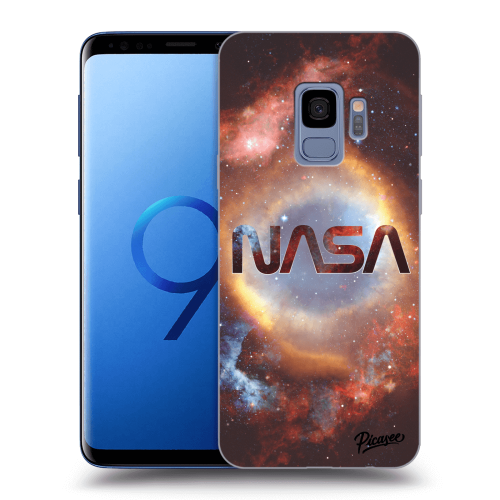 Picasee silikónový čierny obal pre Samsung Galaxy S9 G960F - Nebula