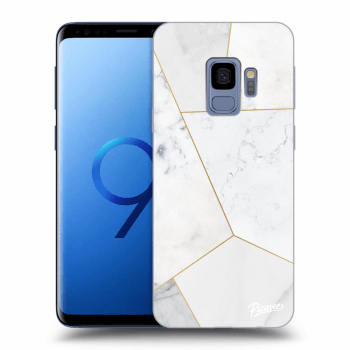 Obal pre Samsung Galaxy S9 G960F - White tile