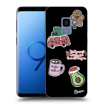 Obal pre Samsung Galaxy S9 G960F - Christmas Stickers