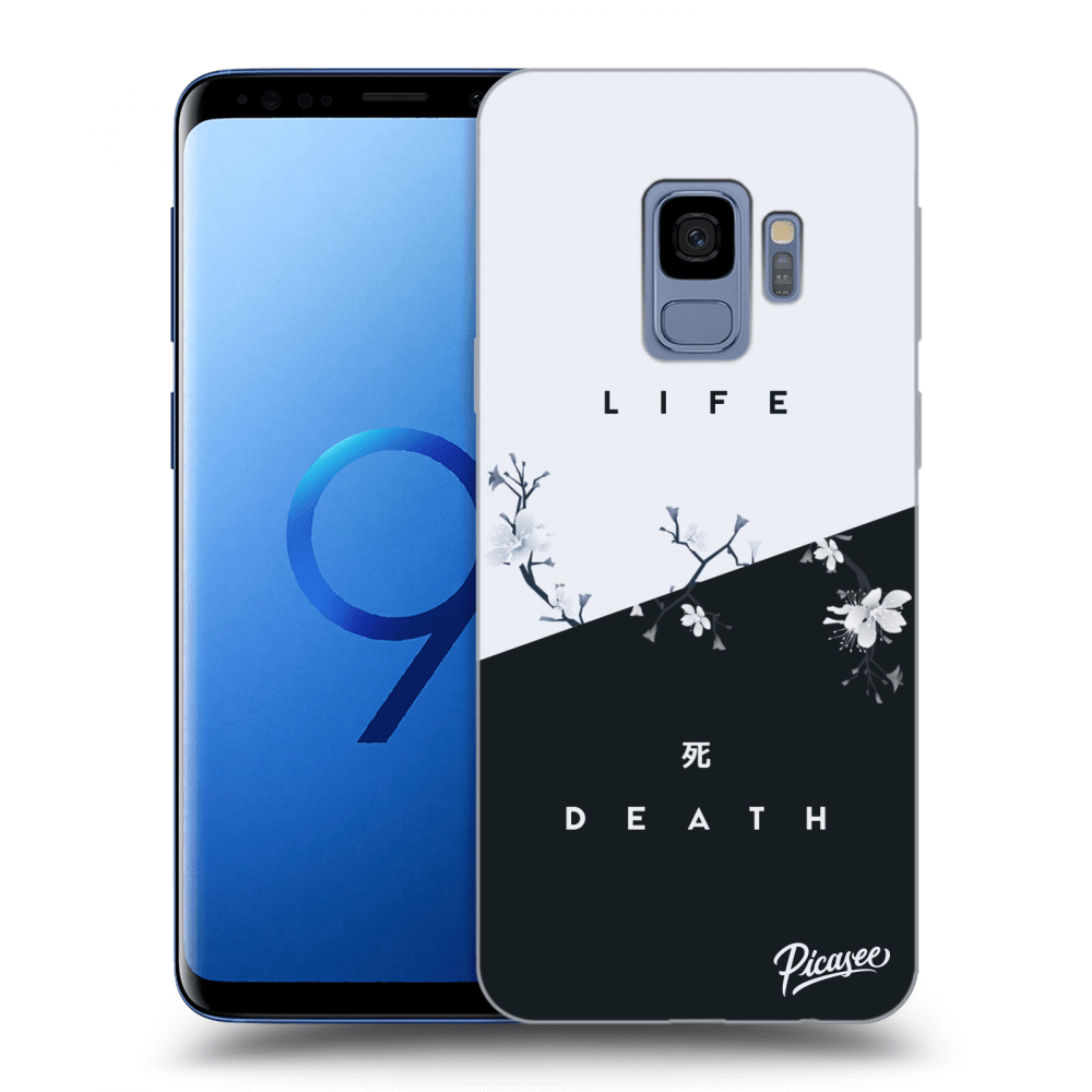 Picasee silikónový čierny obal pre Samsung Galaxy S9 G960F - Life - Death