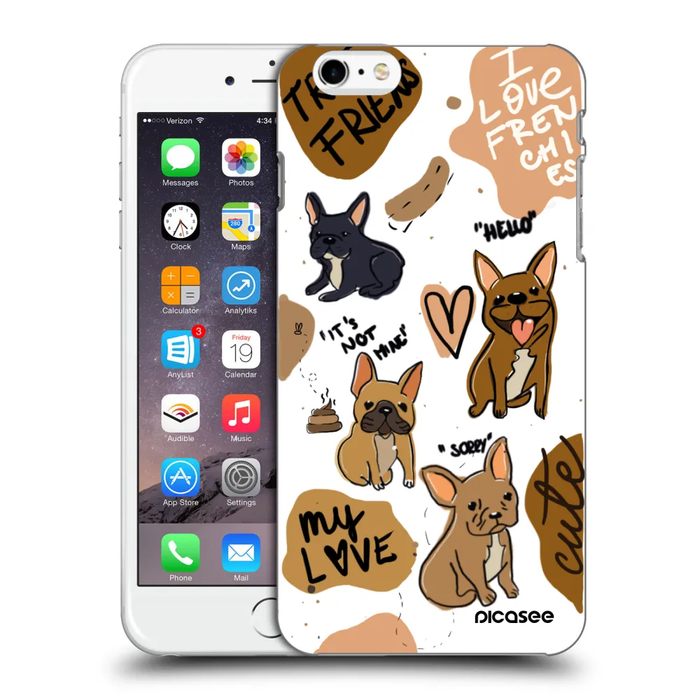 Picasee ULTIMATE CASE pro Apple iPhone 6 Plus/6S Plus - Frenchies