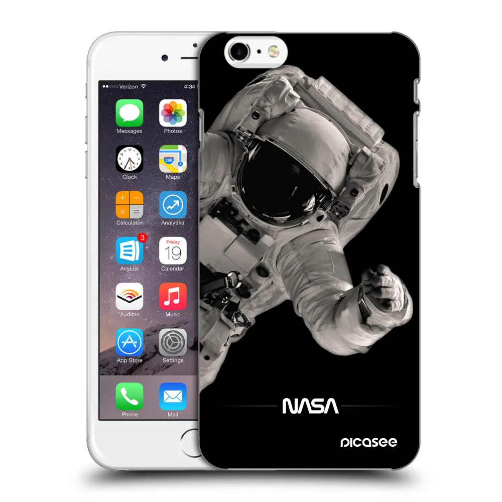 Silikónový prehľadný obal pre Apple iPhone 6 Plus/6S Plus - Astronaut Big