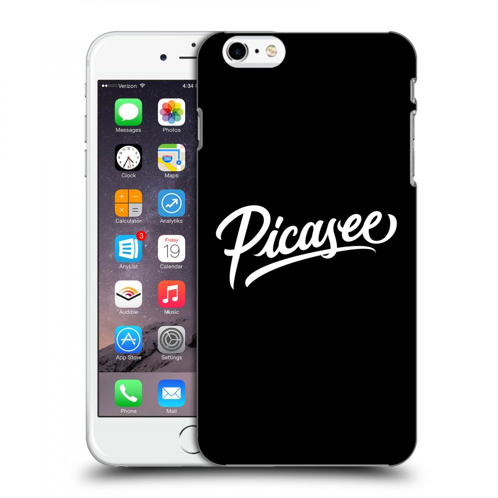 Picasee ULTIMATE CASE pro Apple iPhone 6 Plus/6S Plus - Picasee - old logo - white
