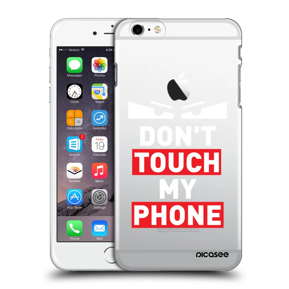 Silikónový prehľadný obal pre Apple iPhone 6 Plus/6S Plus - Shadow Eye - Transparent