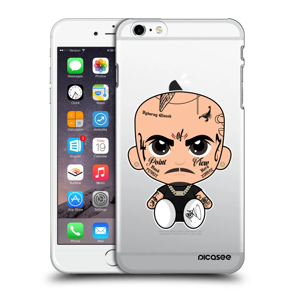 Silikónový prehľadný obal pre Apple iPhone 6 Plus/6S Plus - Separ