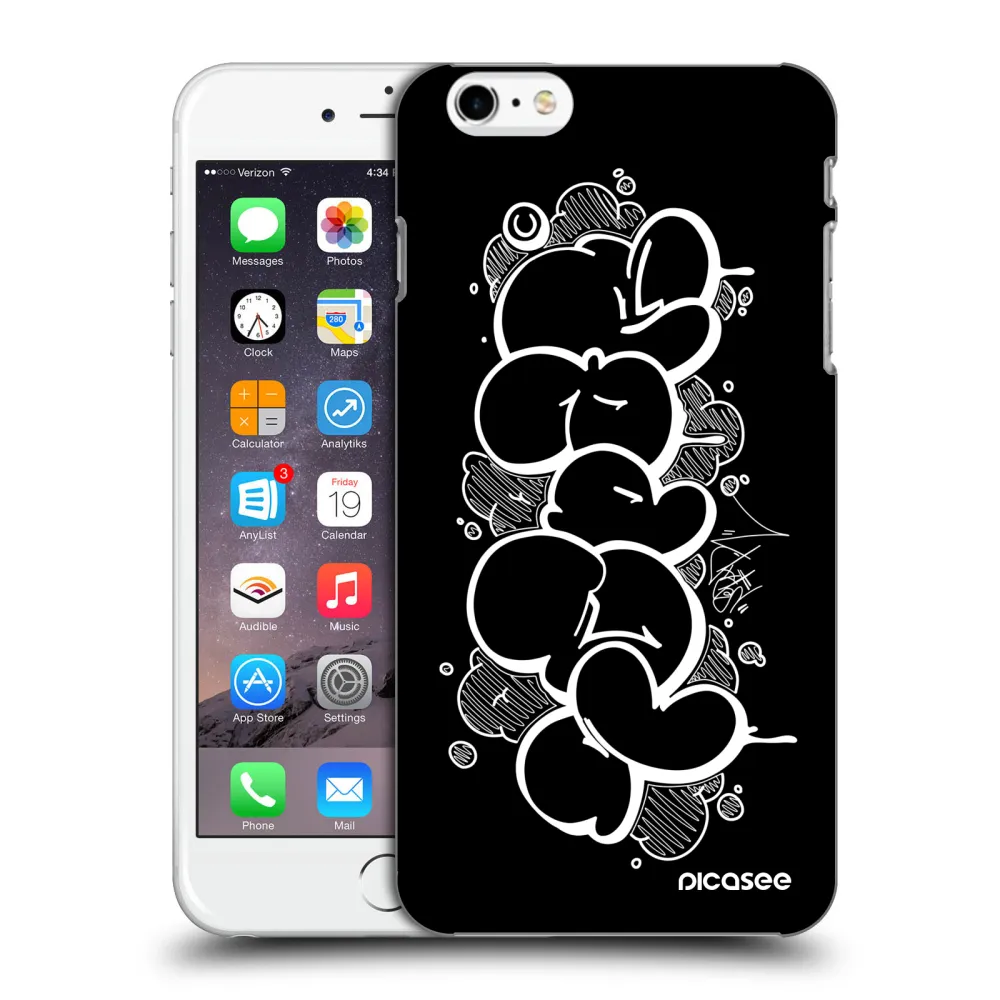 Silikónový prehľadný obal pre Apple iPhone 6 Plus/6S Plus - Throw UP