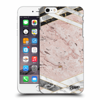 Picasee ULTIMATE CASE pro Apple iPhone 6 Plus/6S Plus - Pink geometry