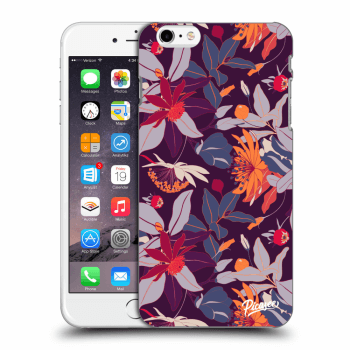 Obal pre Apple iPhone 6 Plus/6S Plus - Purple Leaf