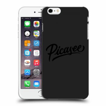 Picasee silikónový čierny obal pre Apple iPhone 6 Plus/6S Plus - Picasee - old logo - black