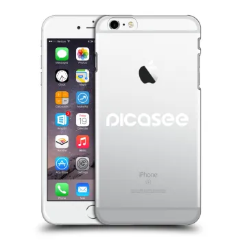 Picasee silikónový prehľadný obal pre Apple iPhone 6 Plus/6S Plus - Picasee - new logo - white