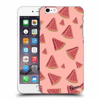 Picasee silikónový čierny obal pre Apple iPhone 6 Plus/6S Plus - Watermelon