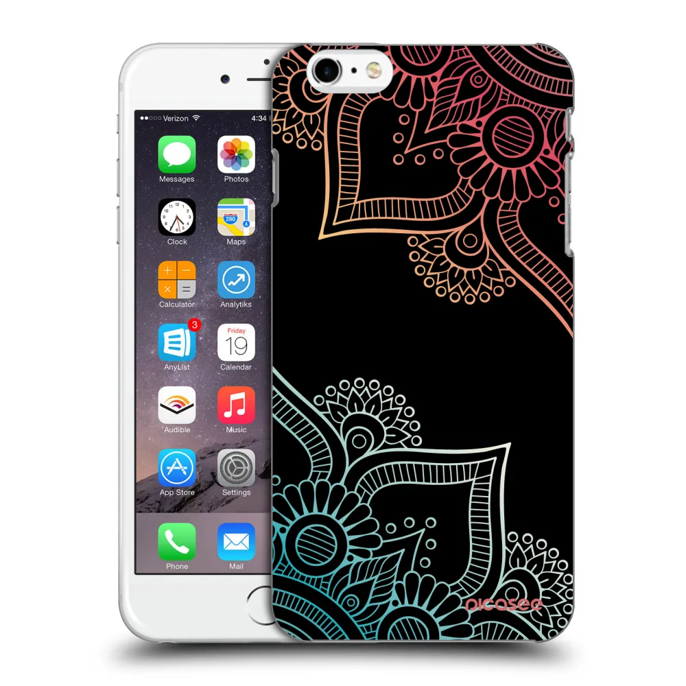 Picasee ULTIMATE CASE pro Apple iPhone 6 Plus/6S Plus - Kvetinový vzor