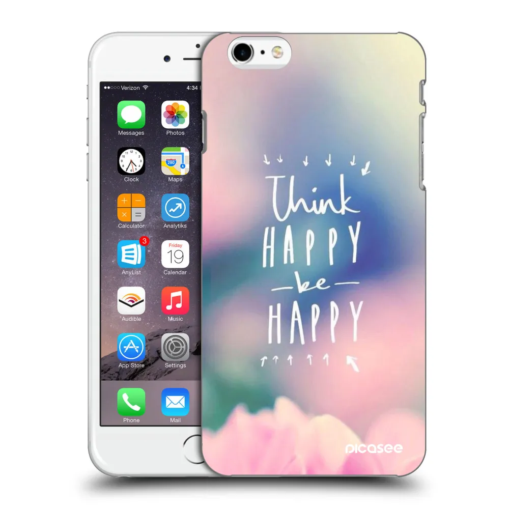 Picasee ULTIMATE CASE pro Apple iPhone 6 Plus/6S Plus - Mysli pozitívne!