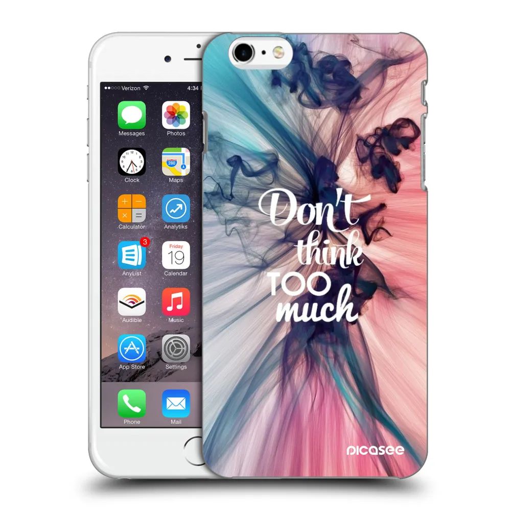 Picasee ULTIMATE CASE pro Apple iPhone 6 Plus/6S Plus - Nemysli toľko