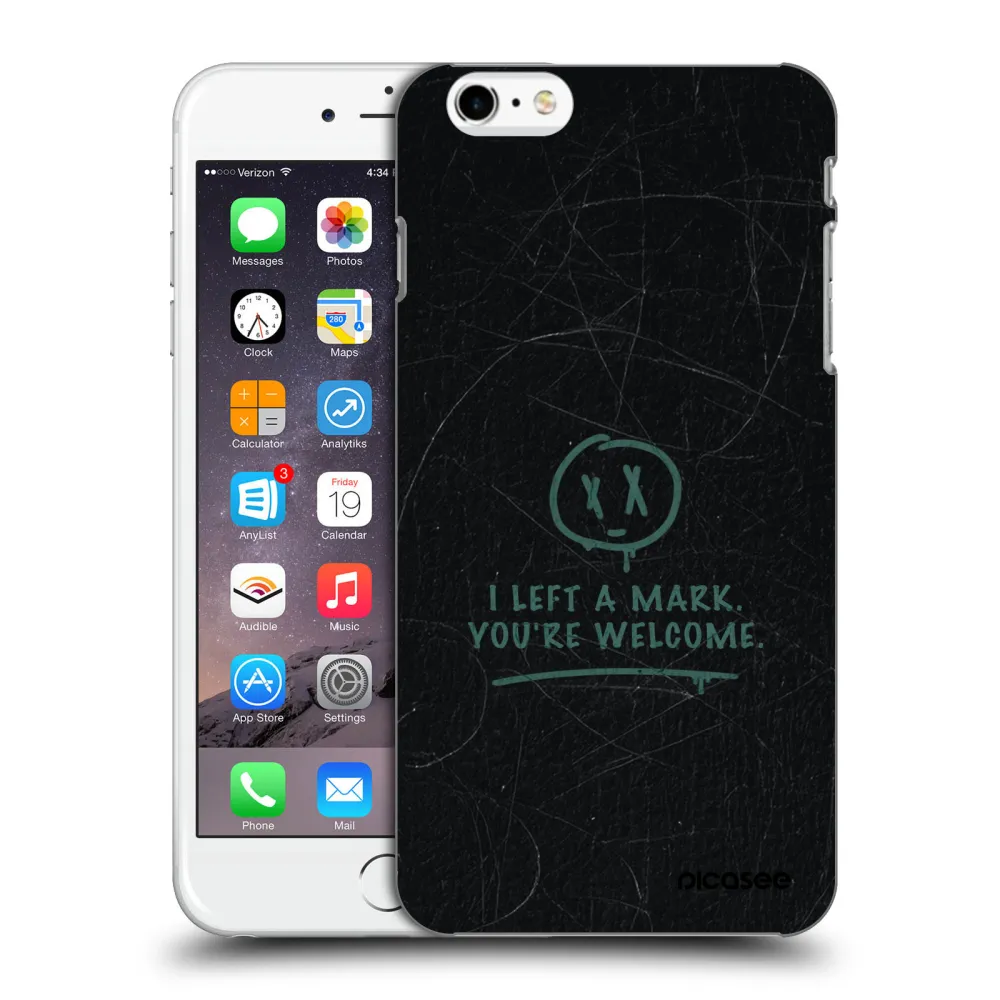 Picasee ULTIMATE CASE pro Apple iPhone 6 Plus/6S Plus - LEFT A MARK