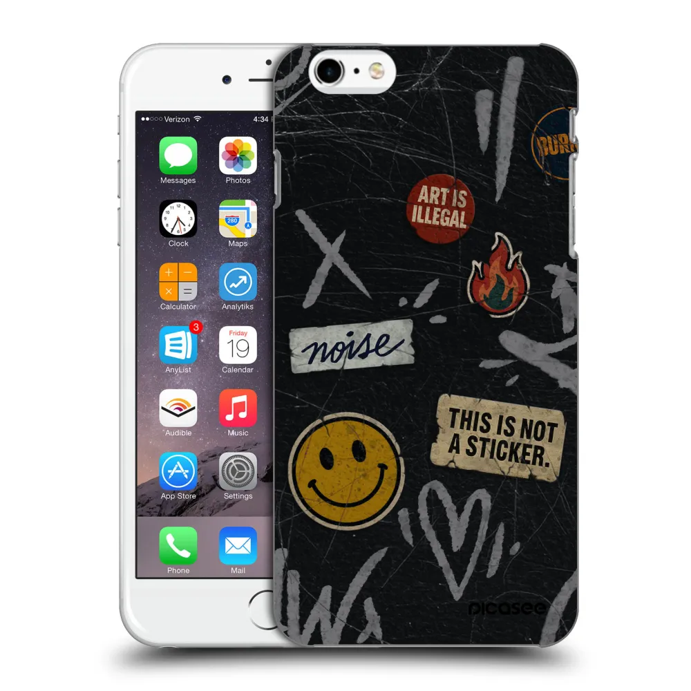 Picasee ULTIMATE CASE pro Apple iPhone 6 Plus/6S Plus - STICKERS x TAGS