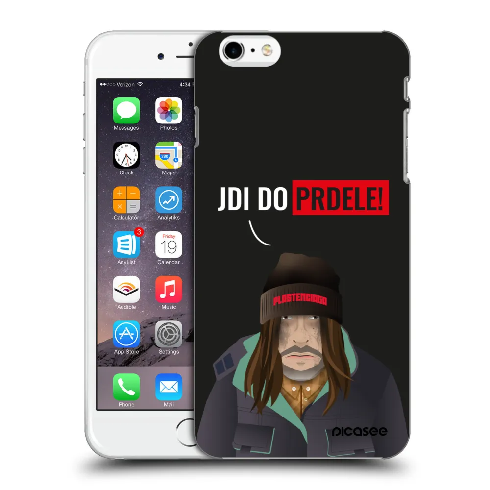 Silikónový prehľadný obal pre Apple iPhone 6 Plus/6S Plus - Bezďák