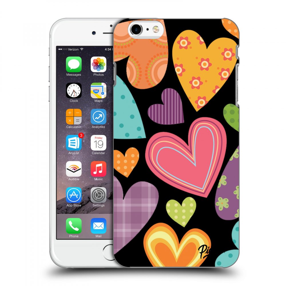 Picasee ULTIMATE CASE pro Apple iPhone 6 Plus/6S Plus - Colored heart