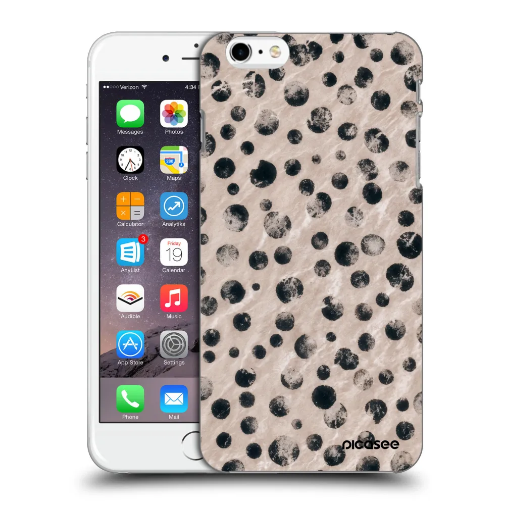 Silikónový prehľadný obal pre Apple iPhone 6 Plus/6S Plus - Inked