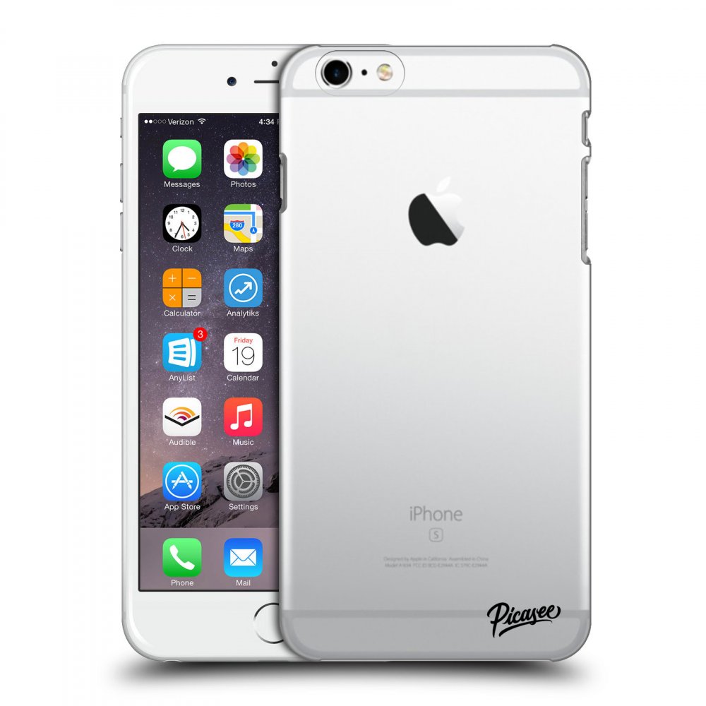 Picasee silikónový prehľadný obal pre Apple iPhone 6 Plus/6S Plus - Clear