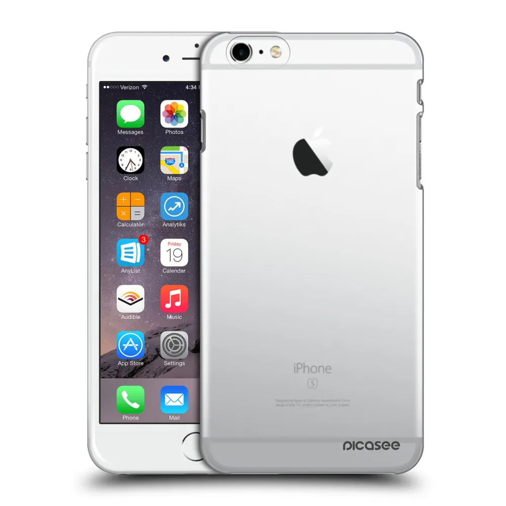 Picasee silikónový prehľadný obal pre Apple iPhone 6 Plus/6S Plus - Clear