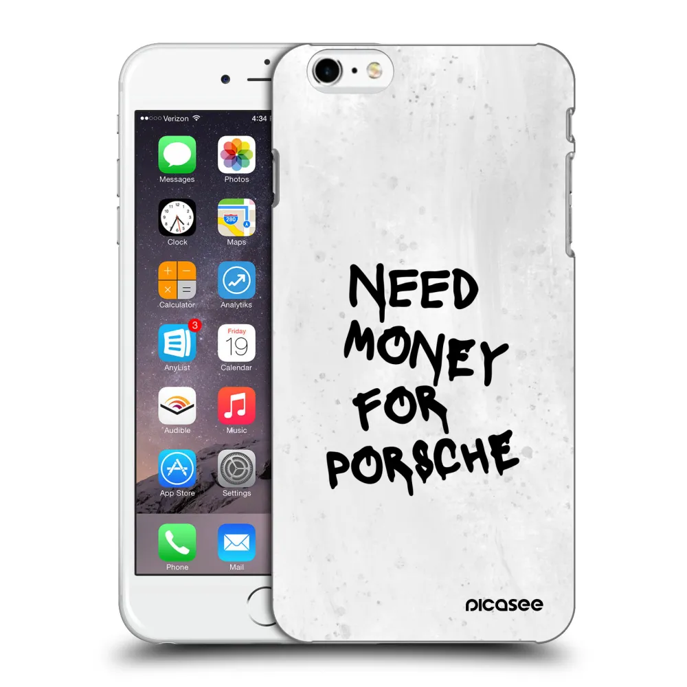 Picasee ULTIMATE CASE pro Apple iPhone 6 Plus/6S Plus - White Dollar