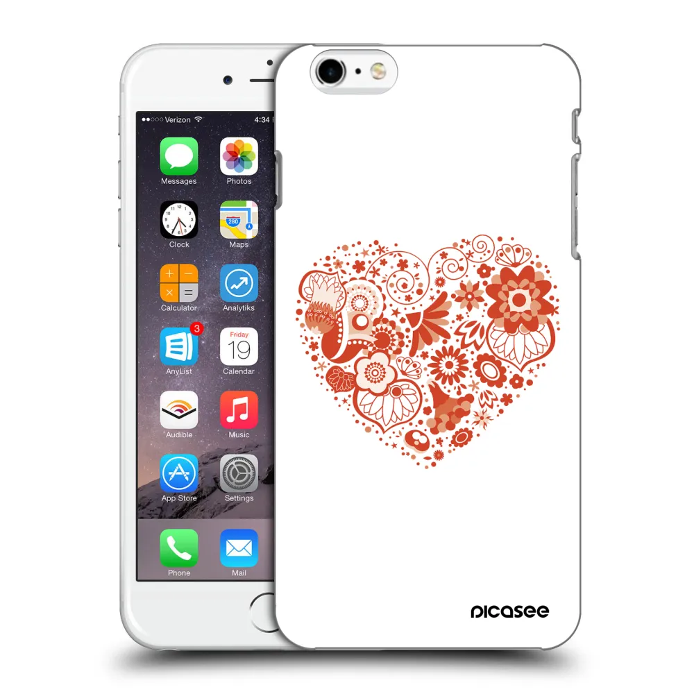 Picasee ULTIMATE CASE pro Apple iPhone 6 Plus/6S Plus - Veľké srdce