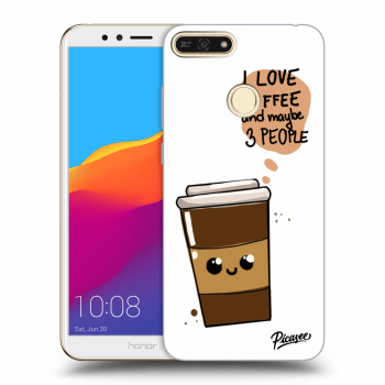 Obal pre Honor 7A - Cute coffee