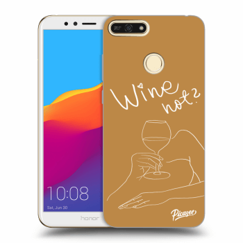 Picasee ULTIMATE CASE pro Honor 7A - Wine not