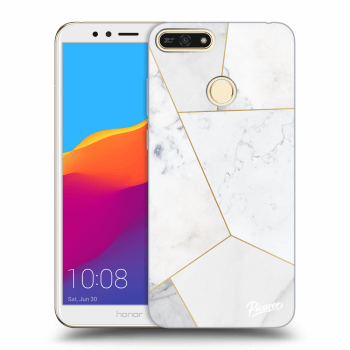 Obal pre Honor 7A - White tile