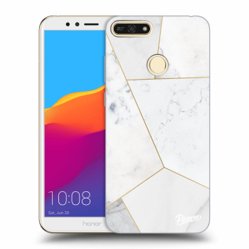 Picasee ULTIMATE CASE pro Honor 7A - White tile