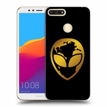 Picasee ULTIMATE CASE pro Honor 7A - EARTH - Gold Alien 3.0