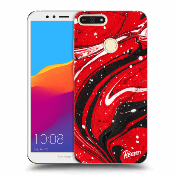 Picasee ULTIMATE CASE pro Honor 7A - Red black