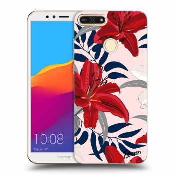 Obal pre Honor 7A - Red Lily