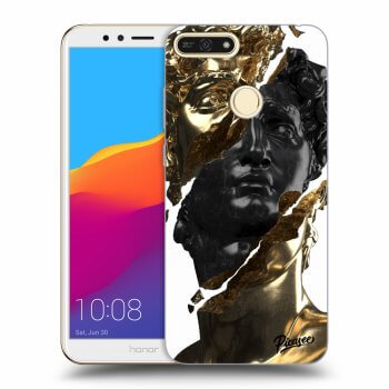 Picasee ULTIMATE CASE pro Honor 7A - Gold - Black
