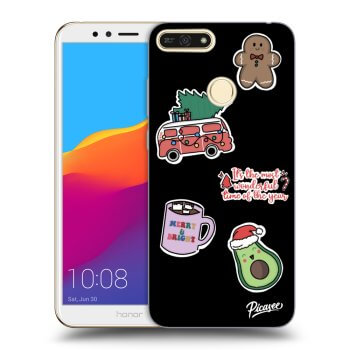 Obal pre Honor 7A - Christmas Stickers