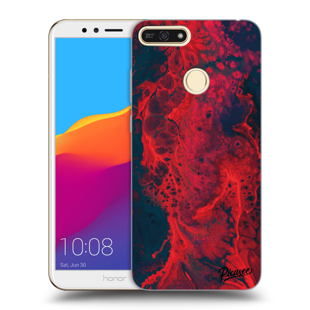 Picasee ULTIMATE CASE pro Honor 7A - Organic red