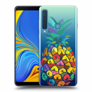 Picasee silikónový prehľadný obal pre Samsung Galaxy A9 2018 A920F - Pineapple