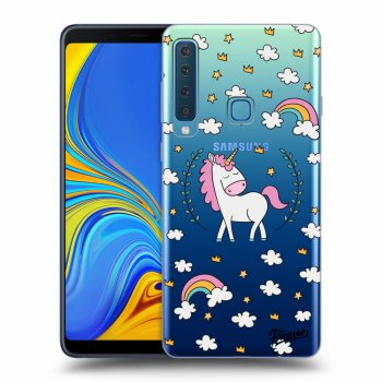Picasee silikónový prehľadný obal pre Samsung Galaxy A9 2018 A920F - Unicorn star heaven