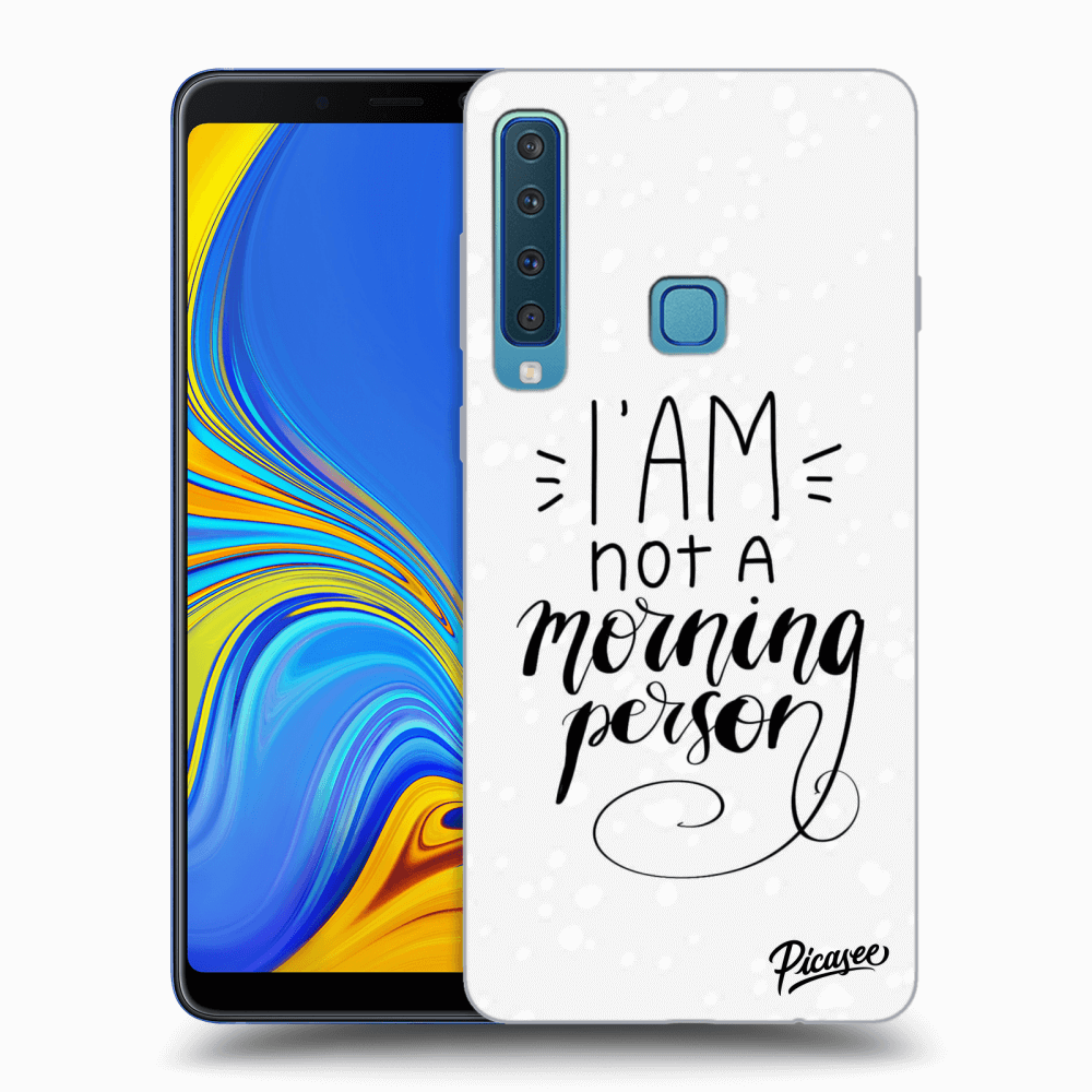 Picasee silikónový prehľadný obal pre Samsung Galaxy A9 2018 A920F - I am not a morning person